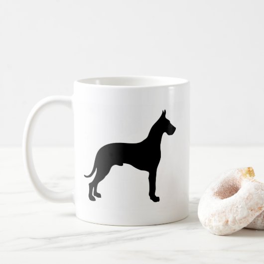 Tasse de classique de great dane (Avec donut)