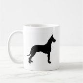 Tasse de classique de great dane (Gauche)