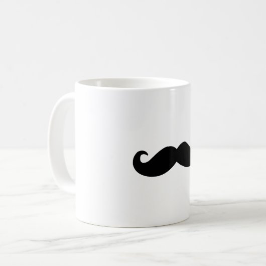 tasse de classique de moustache (Devant gauche)