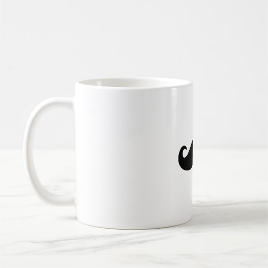 tasse de classique de moustache (Gauche)