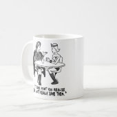 Tasse de classique de Superheroines de Codependent (Devant gauche)
