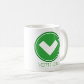 Tasse de classique de Vertcoin (Devant droit)