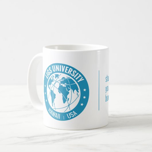 Tasse de classique d'université de LIGS (Devant gauche)