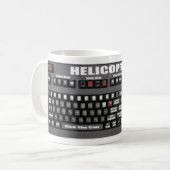 Tasse de clavier de Bernanke d'hélicoptère (Devant gauche)