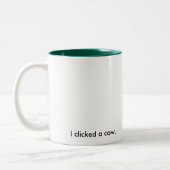 Tasse de Clicker de vache (Gauche)
