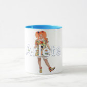Tasse de clown avec le nom - Arlete (Centre)