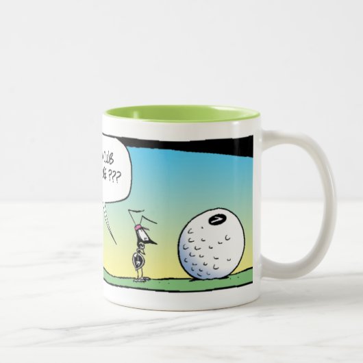 Tasse de club de golf de fourmi de marais (Droit)