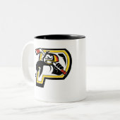 Tasse de club d'hockey de macareux (Devant gauche)