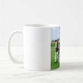 Tasse de Clydesdale et de pouliche (Gauche)