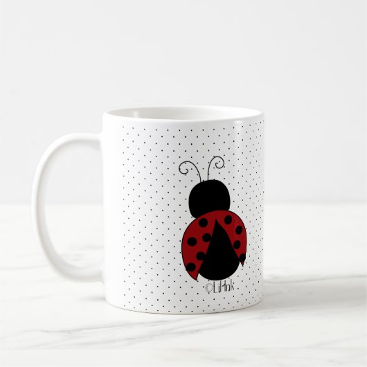 Tasse de coccinelle (Gauche)