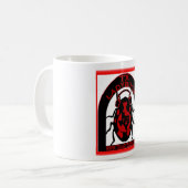 Tasse de coccinelles de TX (Devant gauche)