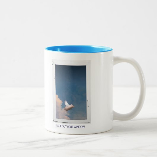 tasse de cochon volant (Droit)