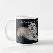 Tasse de Cockapoo (Gauche)