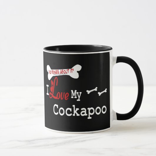 Tasse de Cockapoo (amour d'I) (Droite)
