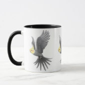 Tasse de Cockatiel de vol (Gauche)