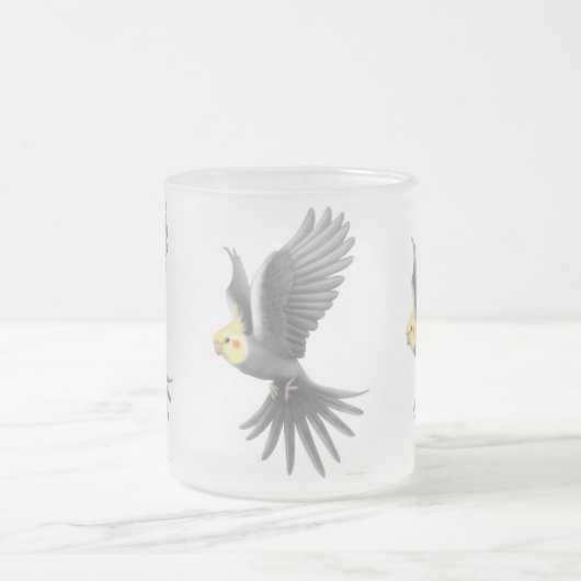 Tasse de Cockatiel de vol (Centre)