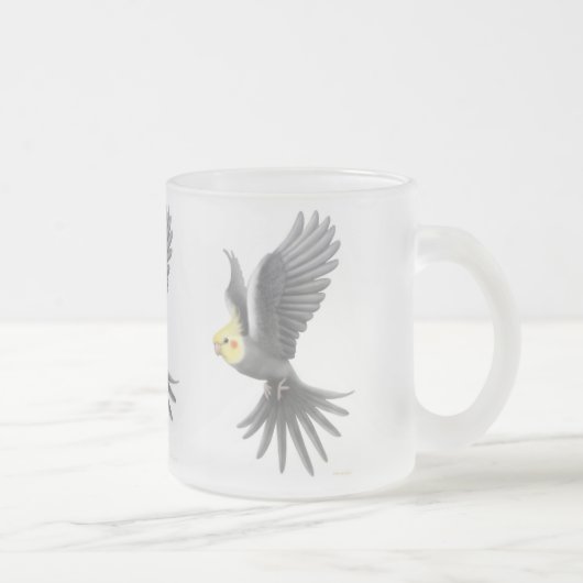 Tasse de Cockatiel de vol (Droit)