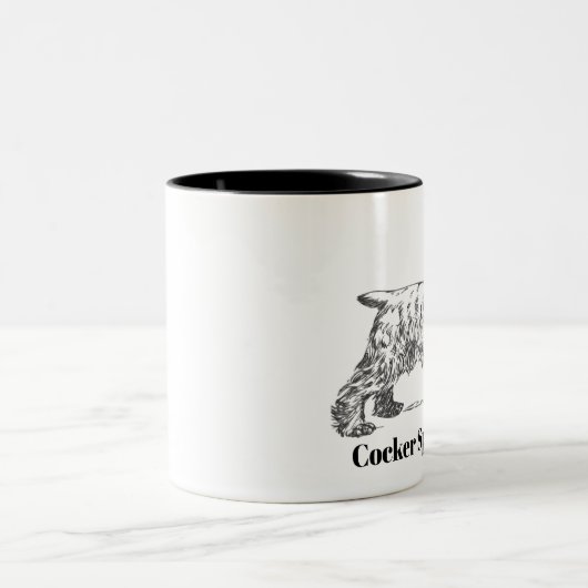 Tasse de cocker (Centre)