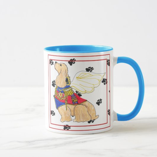 Tasse de cocker de l'ange de Gulliver (Droite)