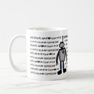 Tasse de code d'amour