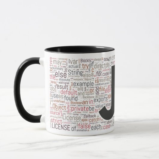 Tasse de code de Javascript (Gauche)