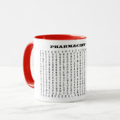 Tasse de code de pharmacien (Devant gauche)