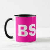 Tasse de code du pays des Bahamas - BS (Gauche)