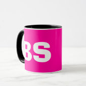 Tasse de code du pays des Bahamas - BS (Devant gauche)