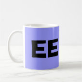 Tasse de code du pays d'Estonia* EE (Gauche)