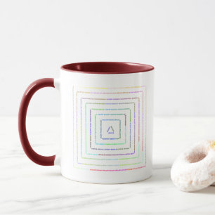 Tasse de codes couleurs