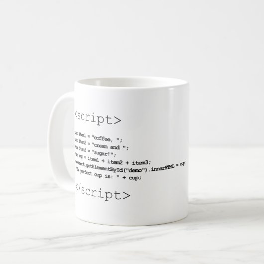 Tasse de codeurs de café (Devant gauche)
