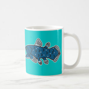 Tasse de Coelacanth "ACCUEIL VERS la MER PROFONDE