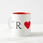 Tasse de coeur d'ATOUT (Devant gauche)