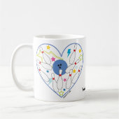Tasse de coeur de bowling (Gauche)