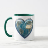 Tasse de coeur de la terre (Gauche)