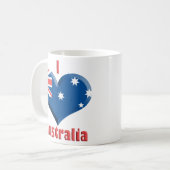 Tasse de coeur de l'Australie (Devant gauche)