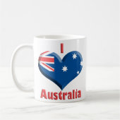 Tasse de coeur de l'Australie (Gauche)
