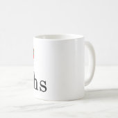 Tasse de coeur de paresse (Devant droit)