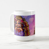 Tasse "de coeur de sirène" (Devant gauche)