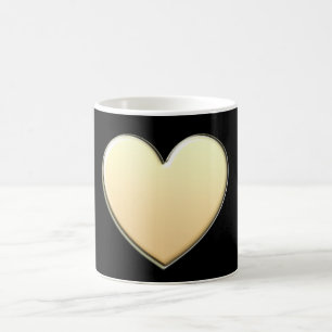 Tasse de coeur d'or