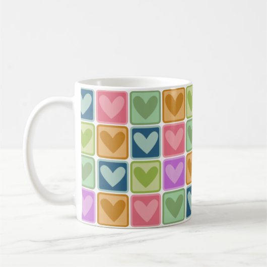 Tasse de coeurs d'amour (Gauche)