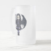 Tasse "de coeurs de papier pourpres" (Devant gauche)