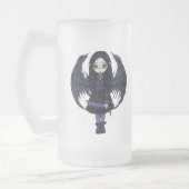 Tasse "de coeurs de papier pourpres" (Gauche)