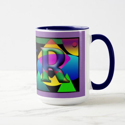Tasse de Cofee de D et de monogramme de R (Droite)