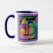Tasse de Cofee de D et de monogramme de R (Gauche)