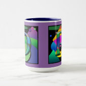 Tasse de Cofee de D et de monogramme de R (Centre)