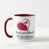 Tasse de Coffe de base du coeur de Raylyn (Gauche)