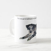 Tasse de Coffe de chiot de Catahoula (Devant gauche)