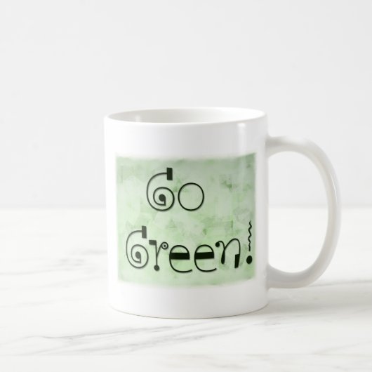 Tasse de coffe de devenez écolo (Droite)
