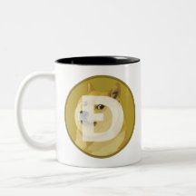 Tasse de Coffe de logo de Dogecoin